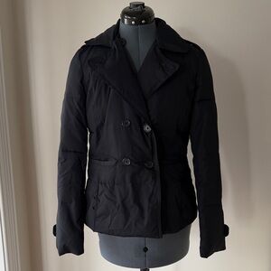 Banana Republic Women's Black Puffer Jacket